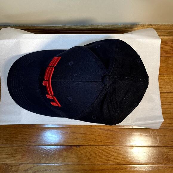 Men's Navy Blue ESPN Baseball Cap Bold Spellout Est 1979 Sports DadCore Logo - Picture 5 of 7